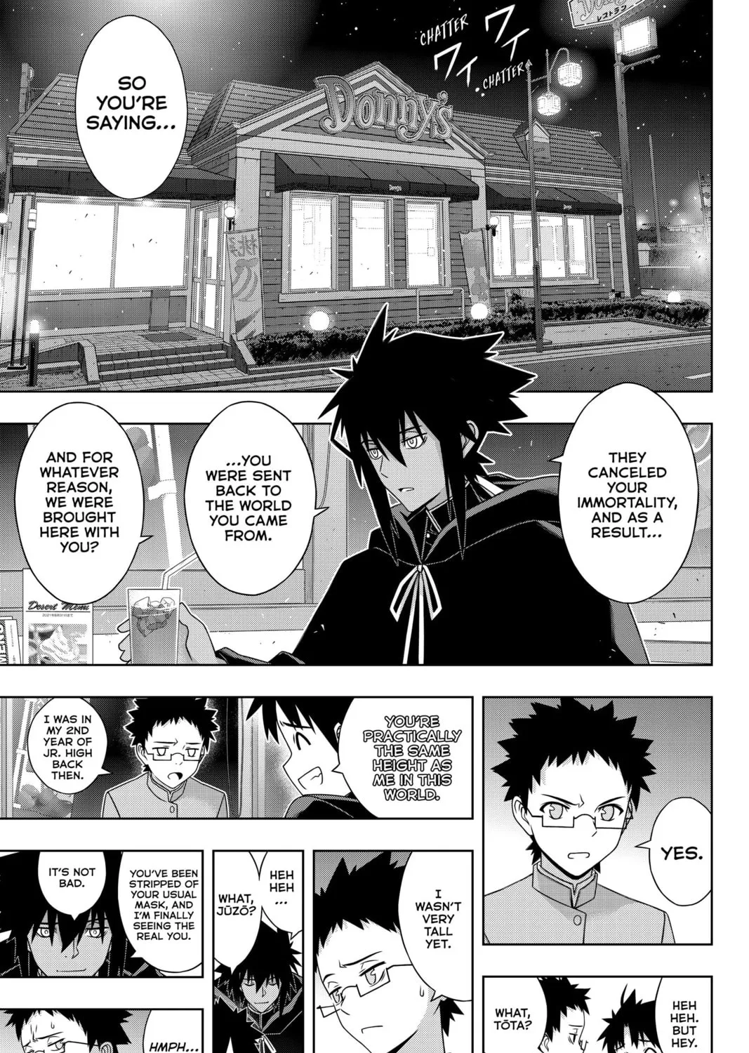 Read UQ HOLDER! chapter 186 image 30 on Lezhin