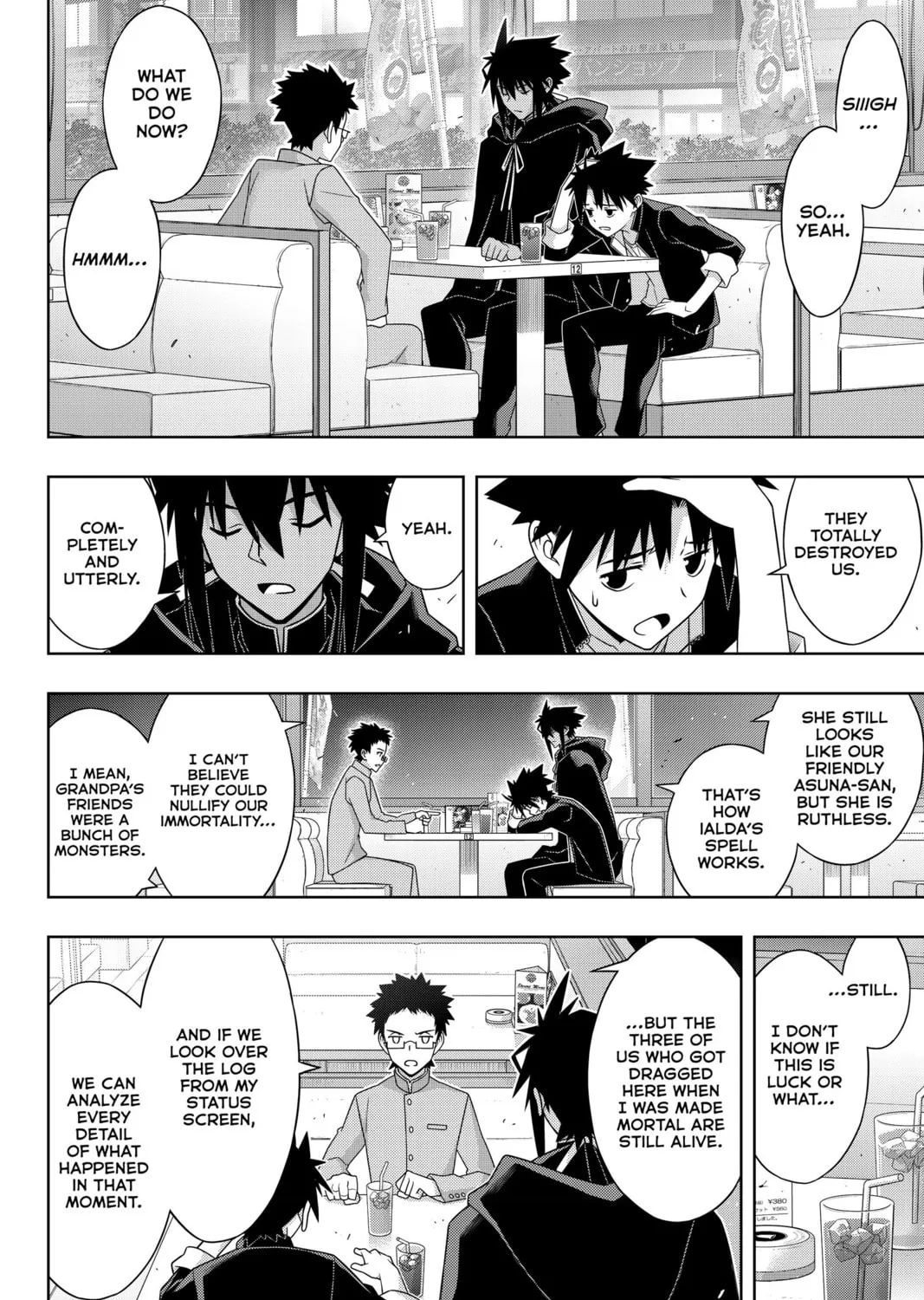 Read UQ HOLDER! chapter 186 image 32 on Lezhin