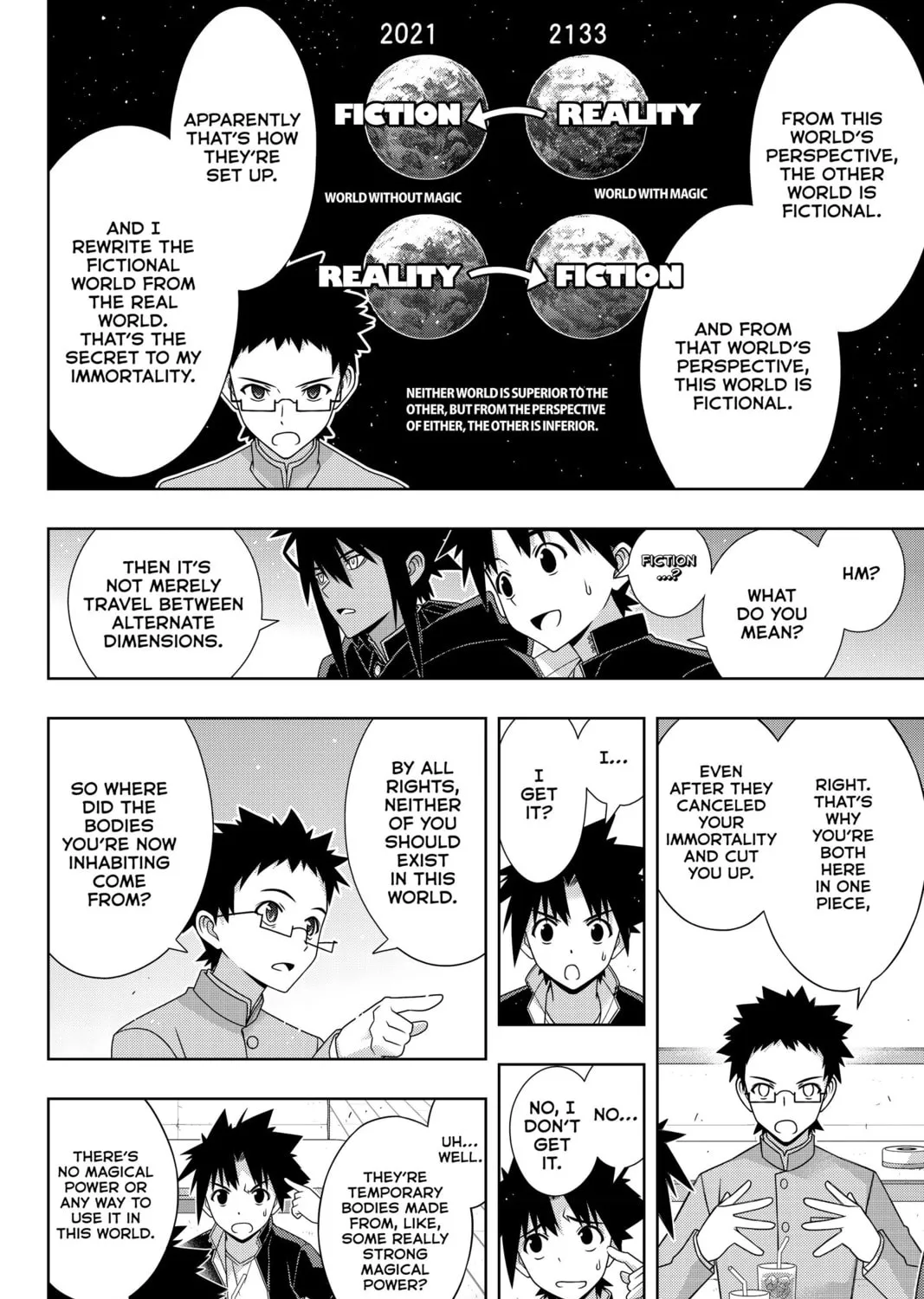 Read UQ HOLDER! chapter 186 image 36 on Lezhin