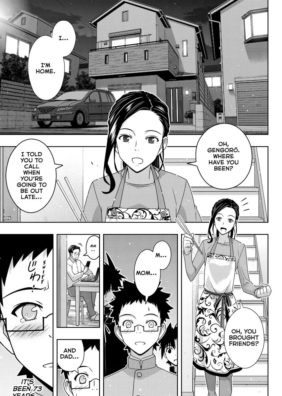Read UQ HOLDER! chapter 186 image 42 on Lezhin