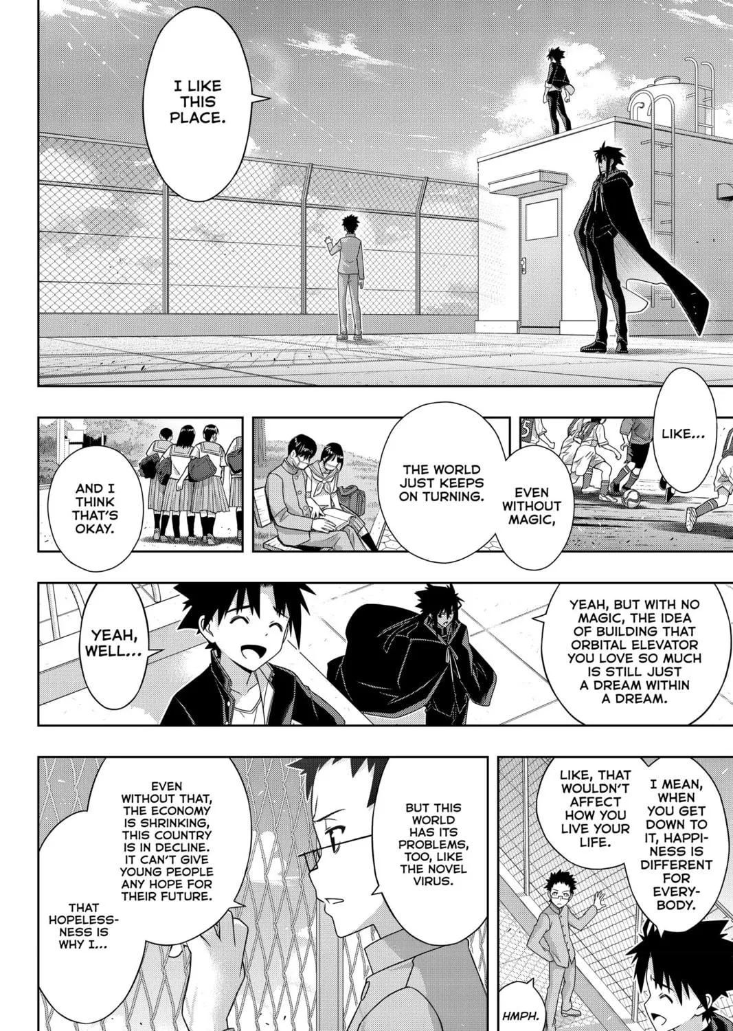 Read UQ HOLDER! chapter 186 image 52 on Lezhin