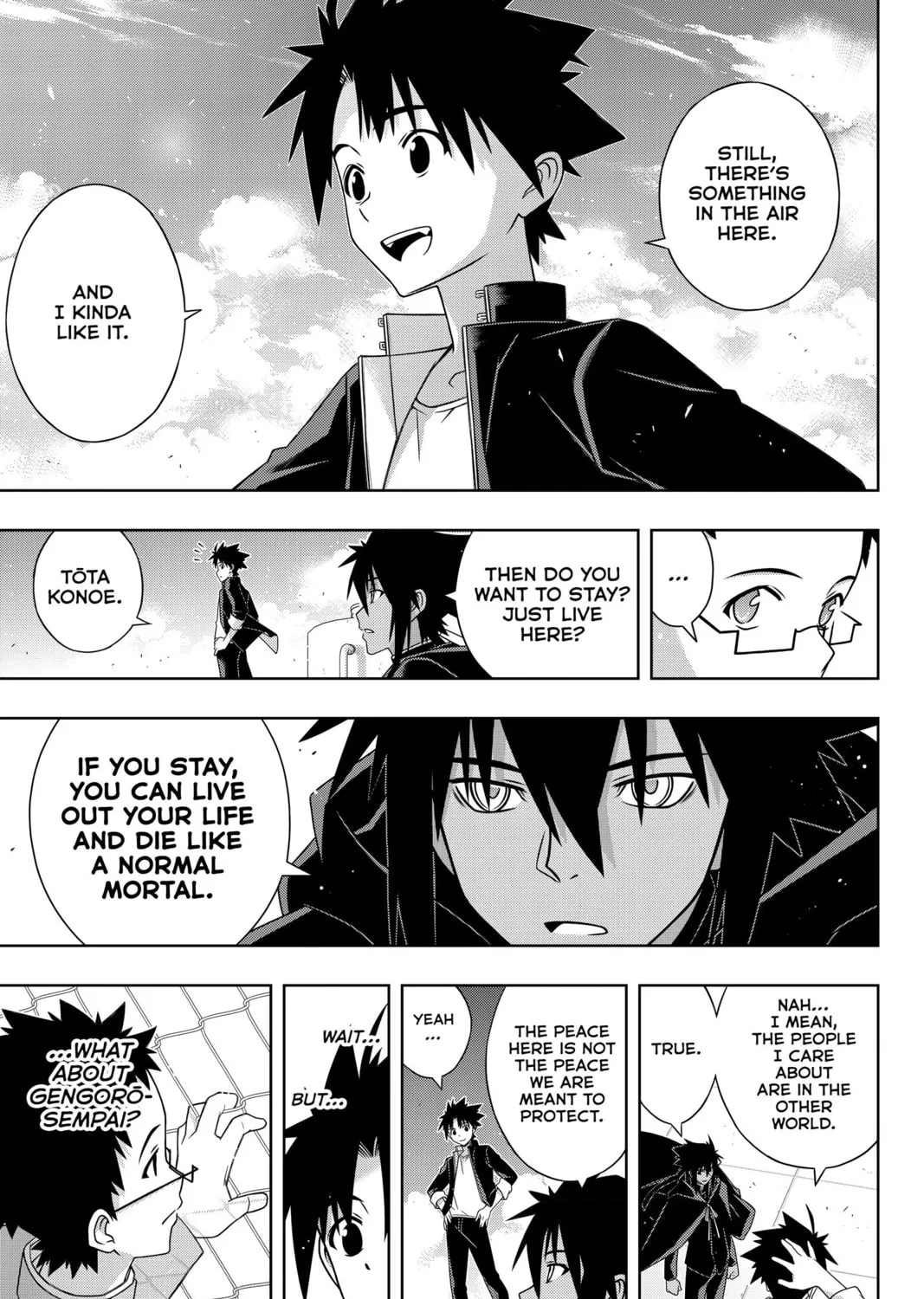 Read UQ HOLDER! chapter 186 image 54 on Lezhin