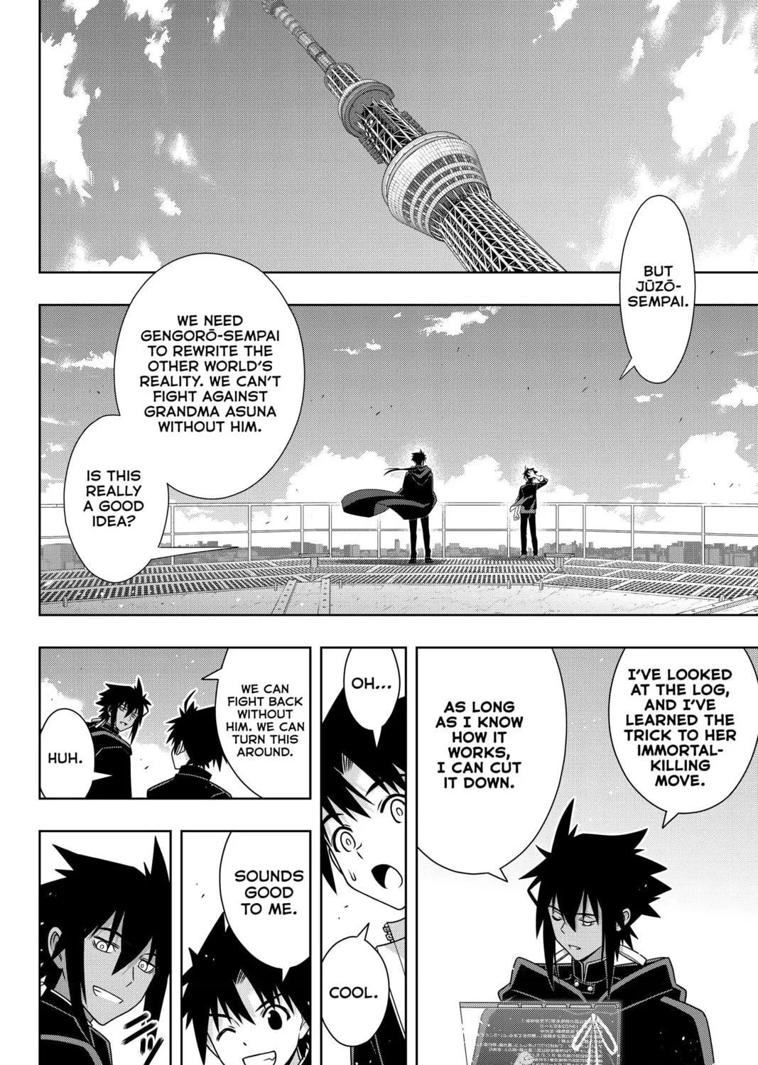 Read UQ HOLDER! chapter 186 image 64 on Lezhin