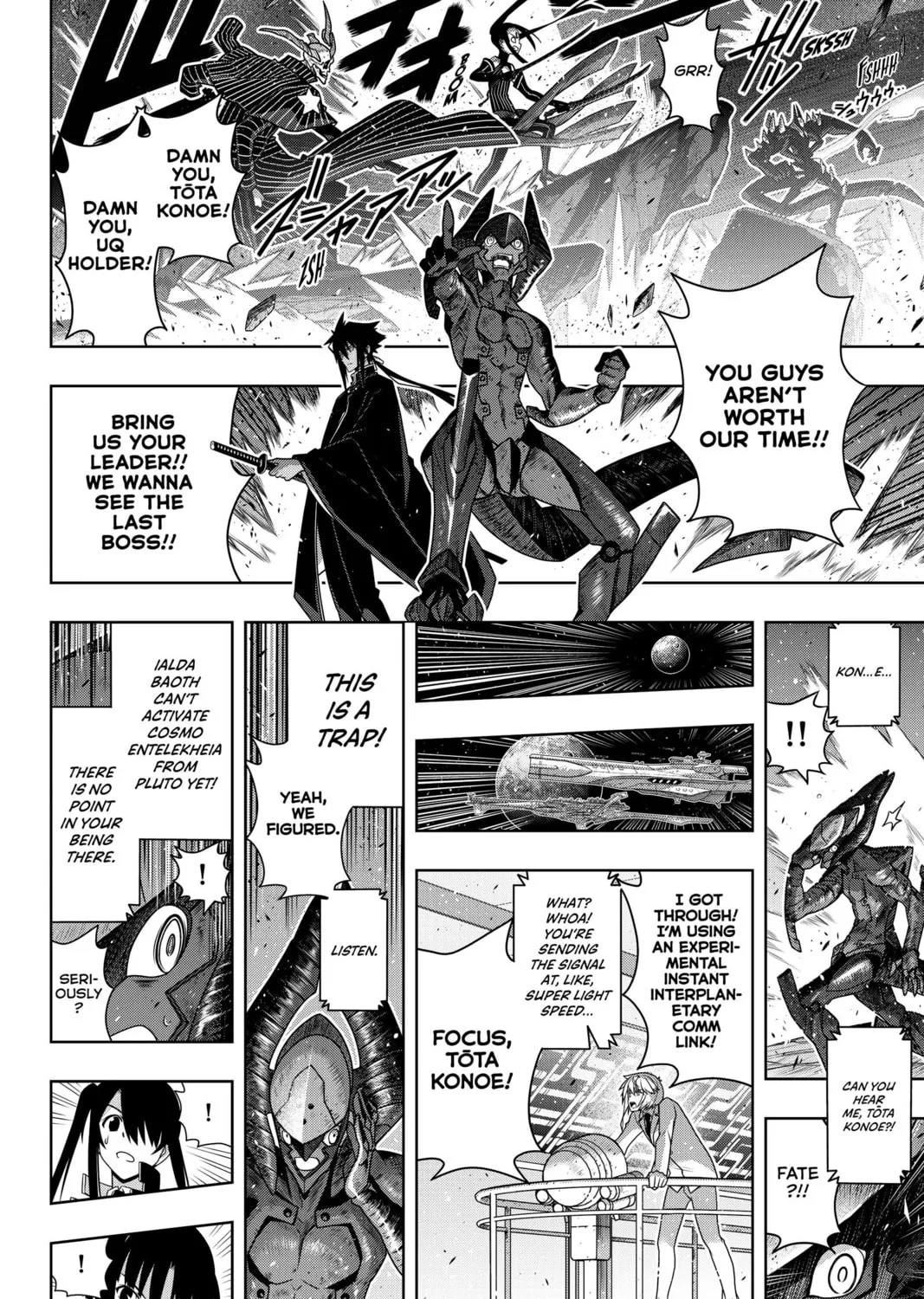 Read UQ HOLDER! chapter 187 image 36 on Lezhin