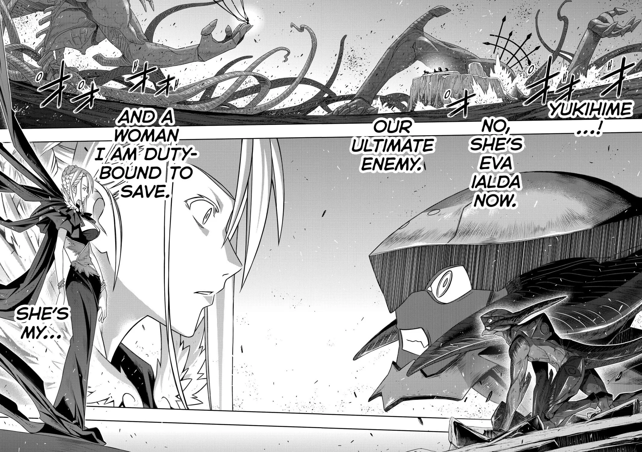 Read UQ HOLDER! chapter 187 image 52 on Lezhin