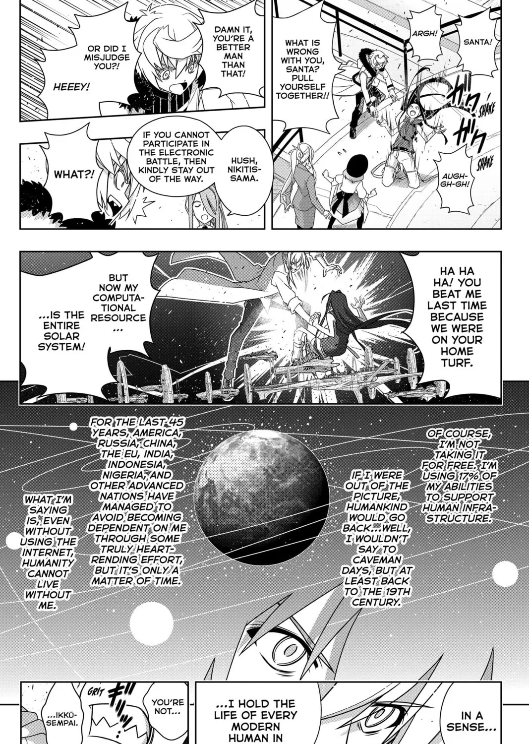 Read UQ HOLDER! chapter 188 image 12 on Lezhin
