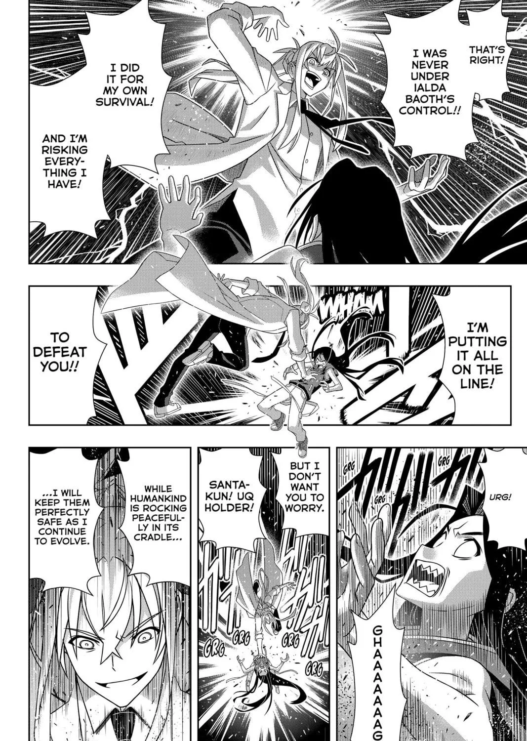 Read UQ HOLDER! chapter 188 image 18 on Lezhin