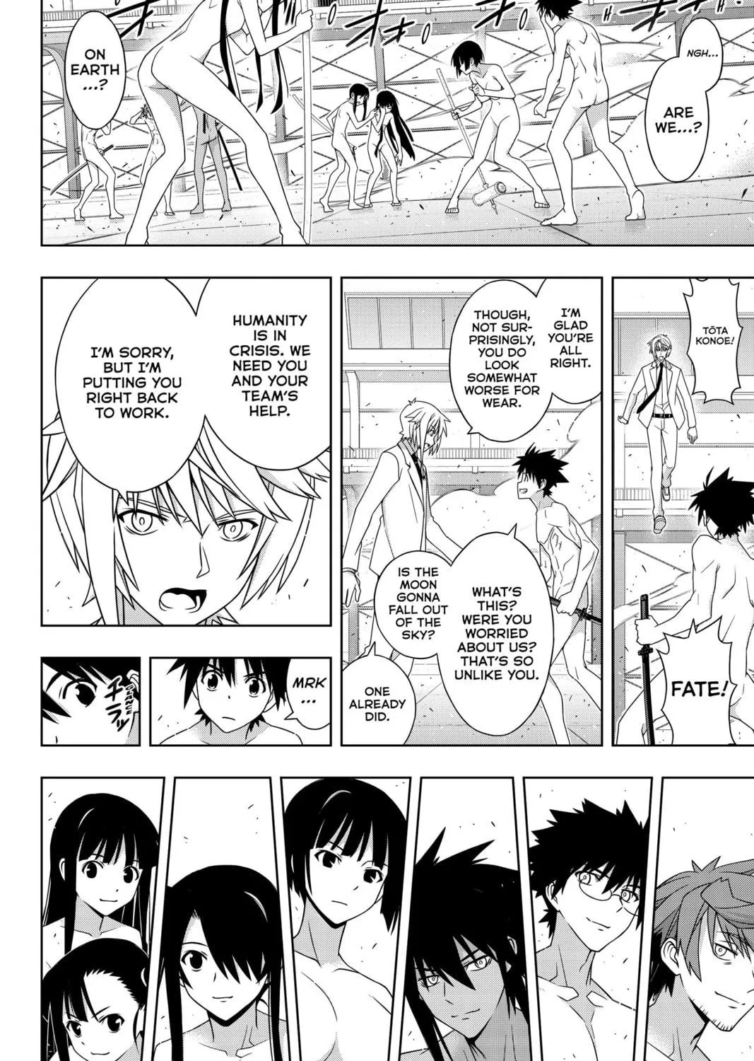 Read UQ HOLDER! chapter 188 image 58 on Lezhin