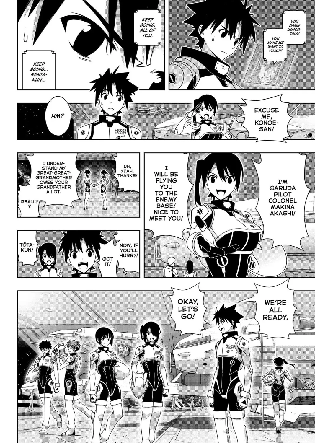 Read UQ HOLDER! chapter 188 image 66 on Lezhin