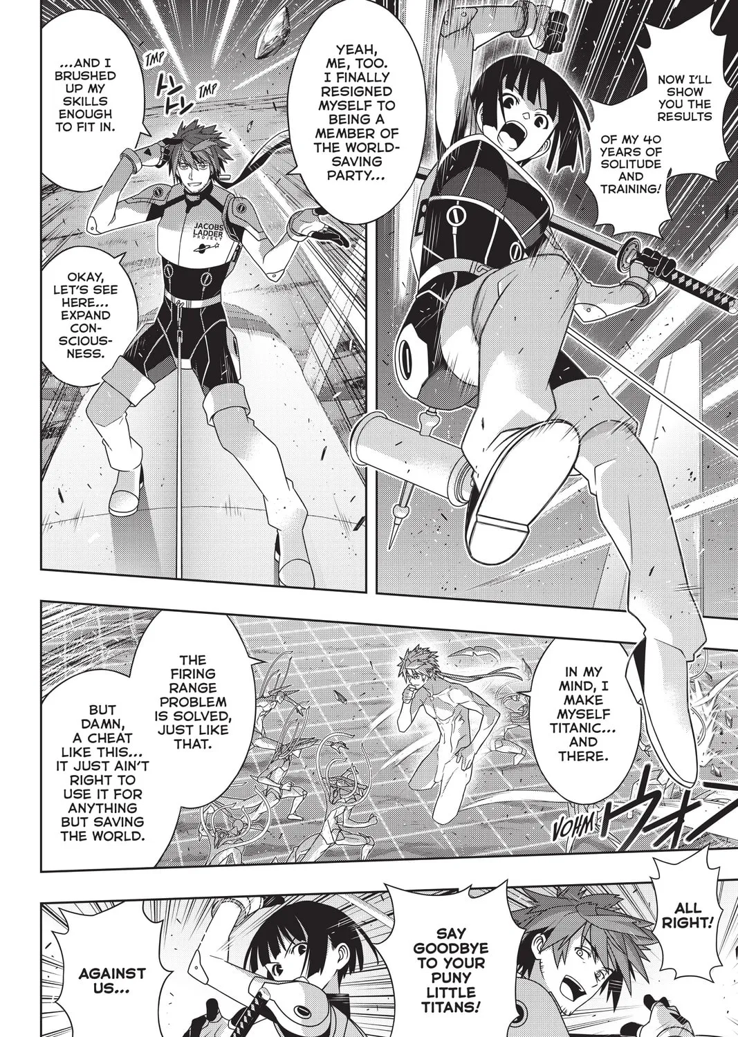 Read UQ HOLDER! chapter 189 image 14 on Lezhin