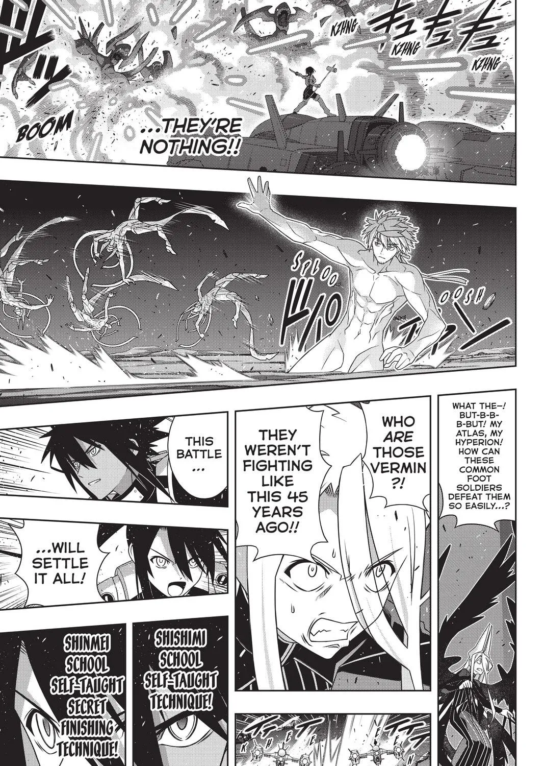 Read UQ HOLDER! chapter 189 image 16 on Lezhin