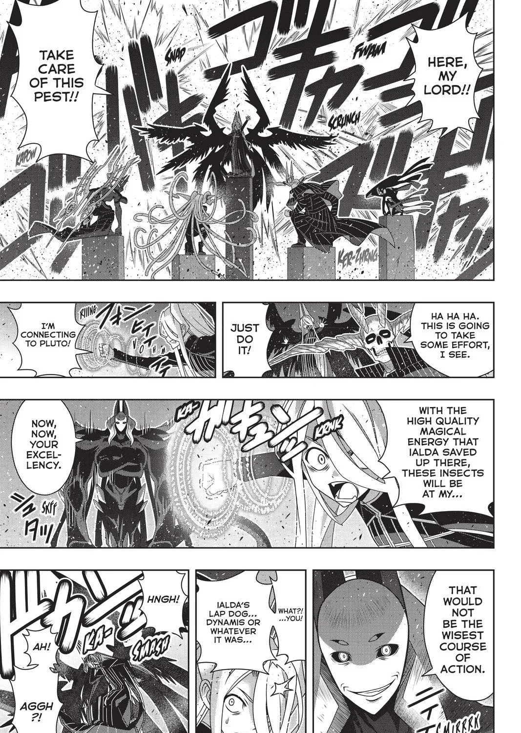 Read UQ HOLDER! chapter 189 image 34 on Lezhin