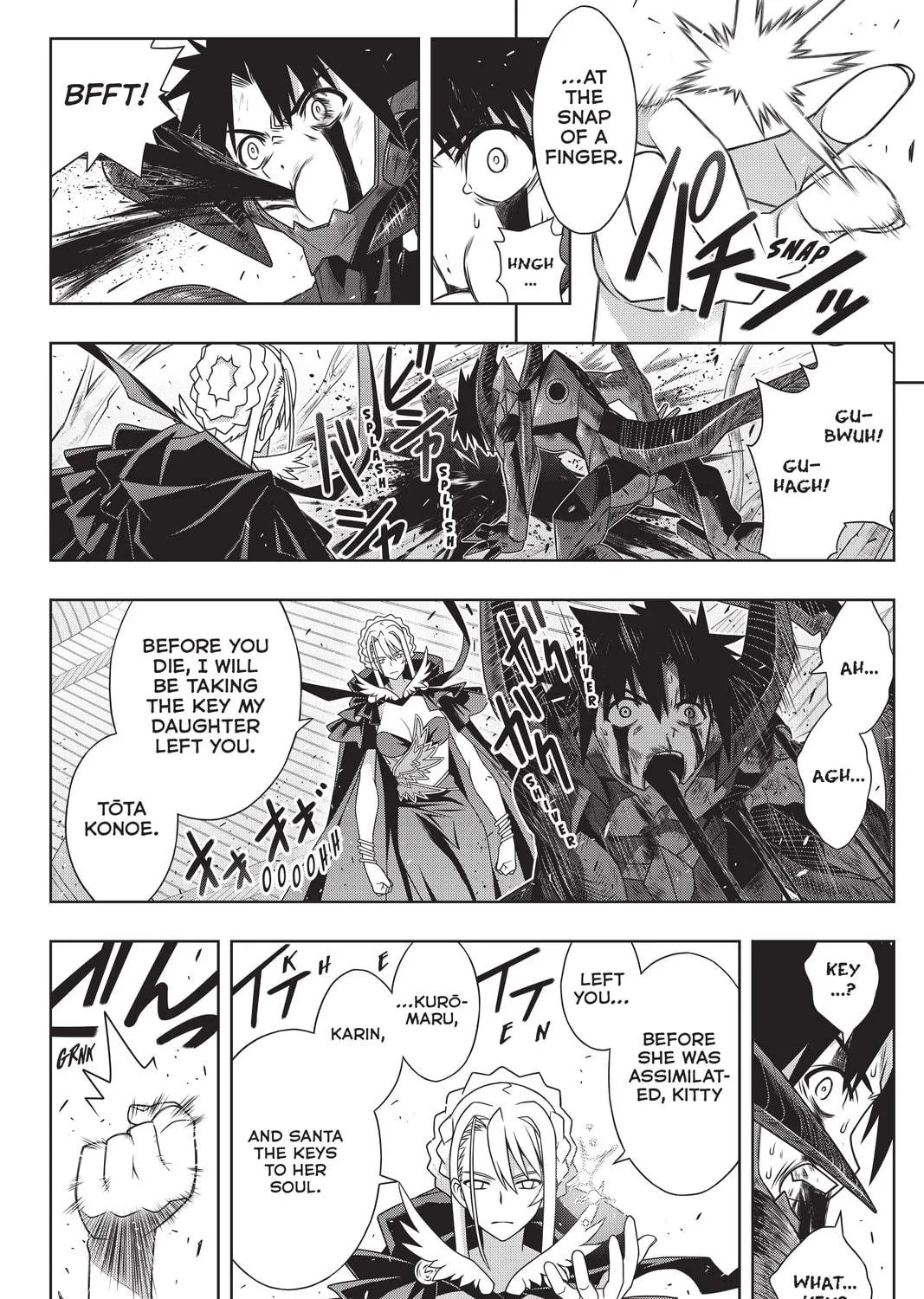 Read UQ HOLDER! chapter 189 image 46 on Lezhin