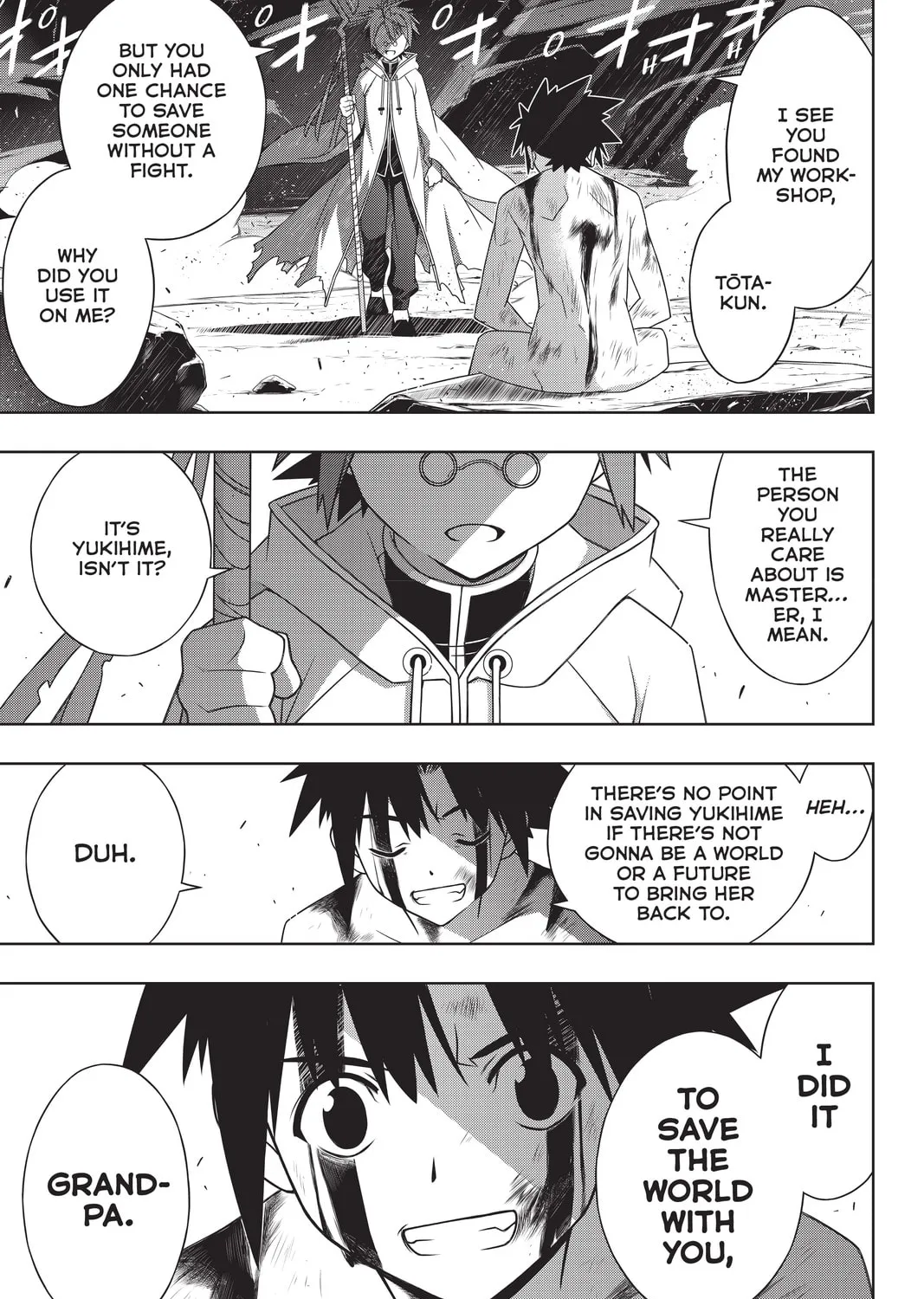 Read UQ HOLDER! chapter 189 image 74 on Lezhin