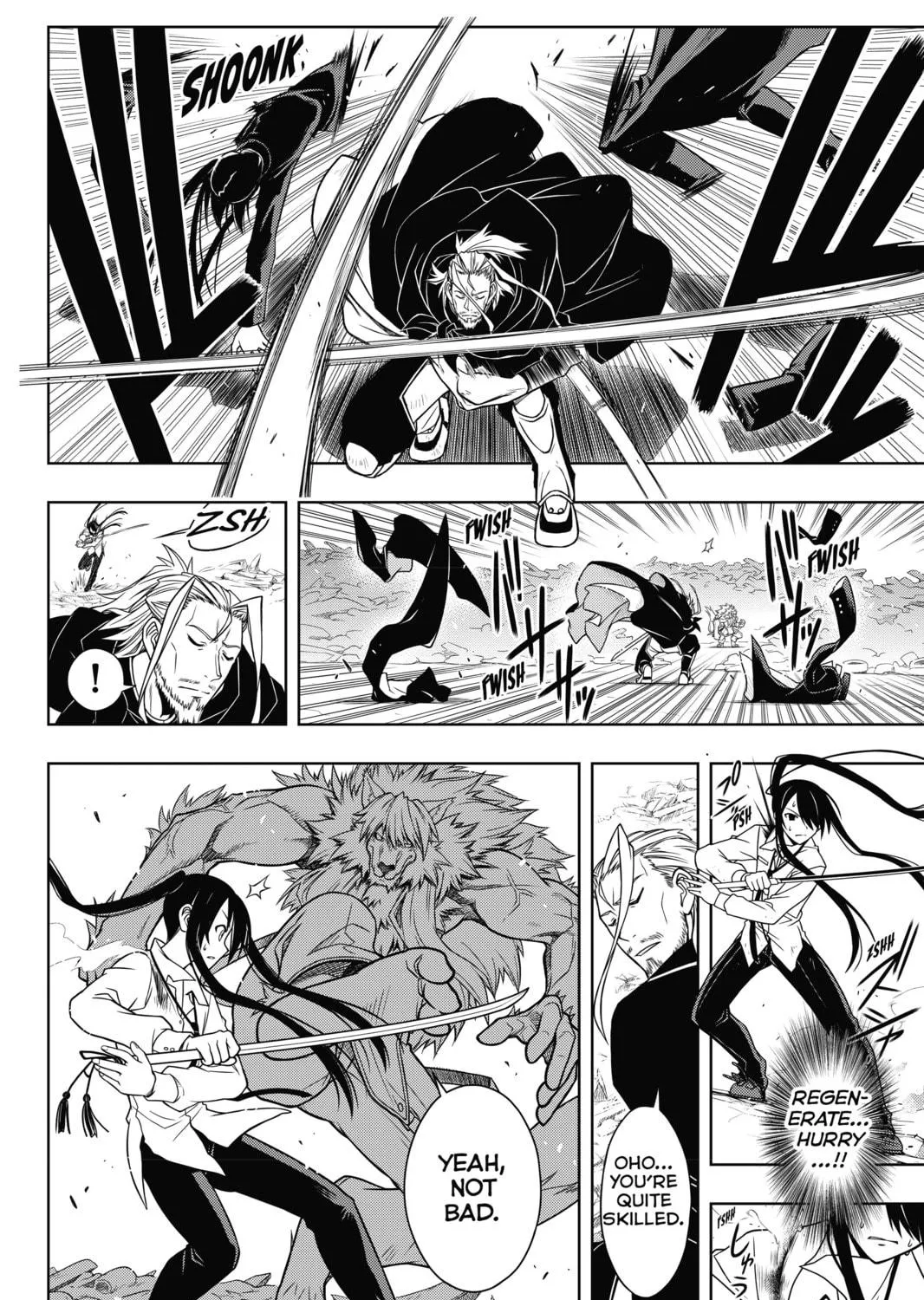 Read UQ HOLDER! chapter 19 image 10 on Lezhin