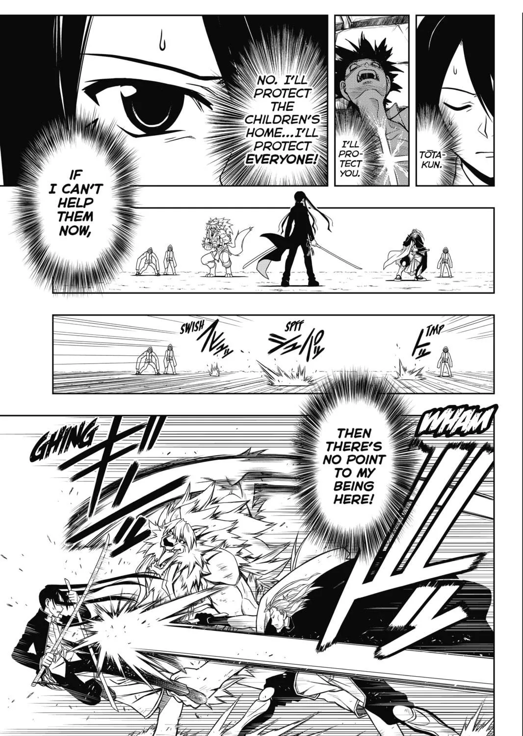 Read UQ HOLDER! chapter 19 image 4 on Lezhin