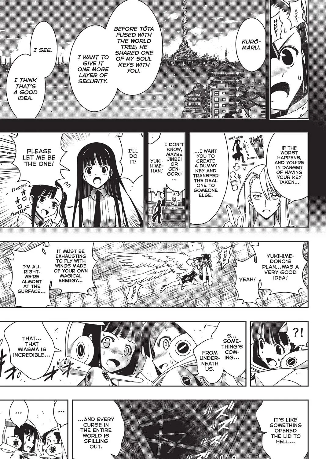 Read UQ HOLDER! chapter 190 image 18 on Lezhin