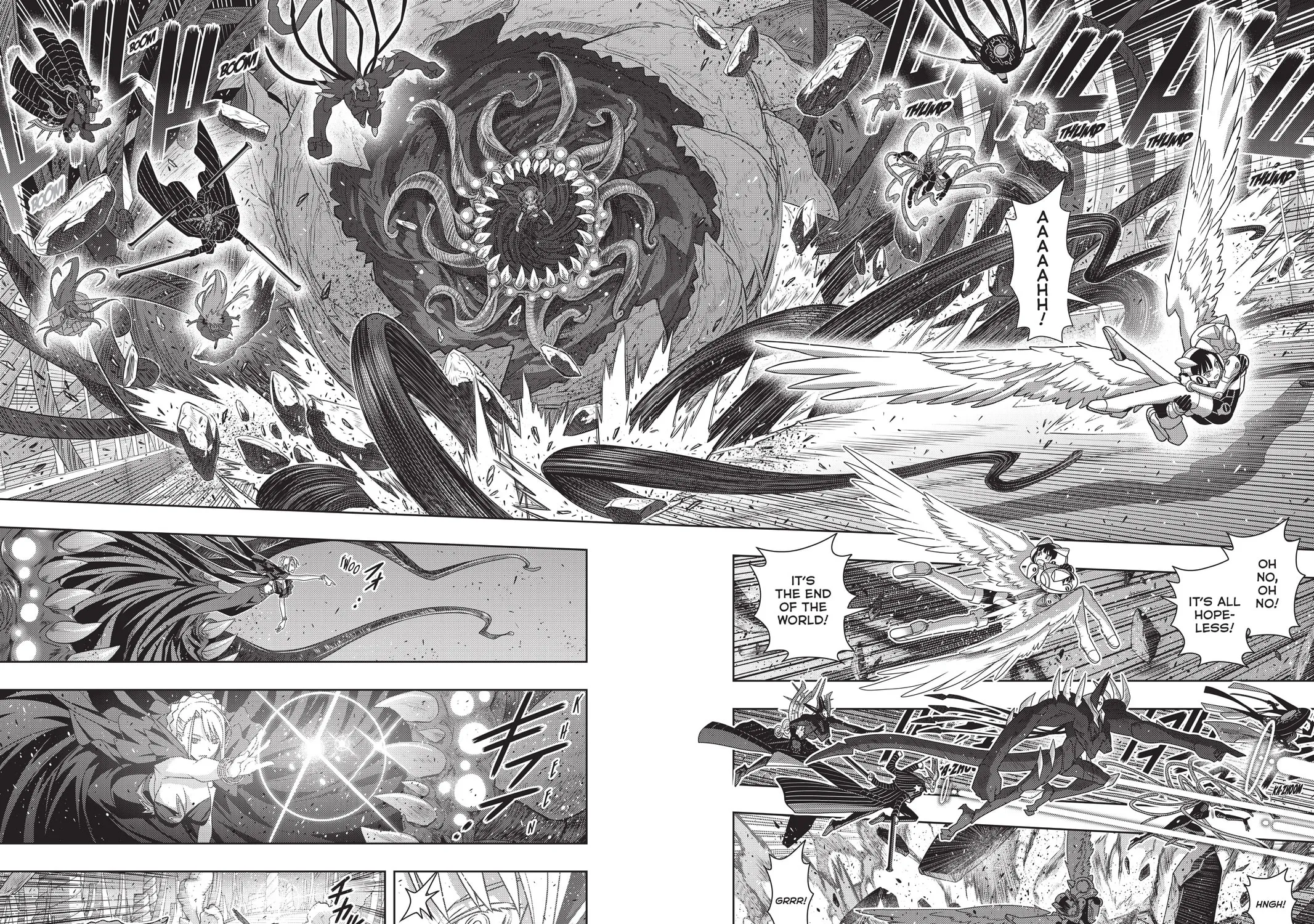 Read UQ HOLDER! chapter 190 image 24 on Lezhin