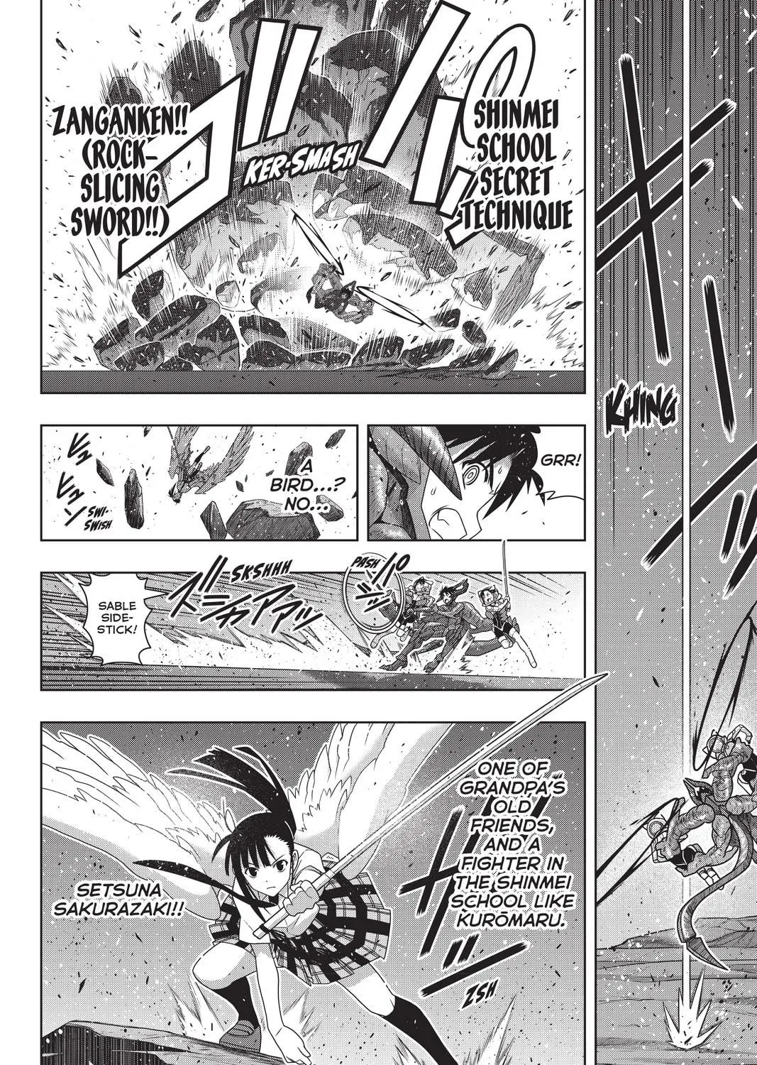 Read UQ HOLDER! chapter 190 image 38 on Lezhin