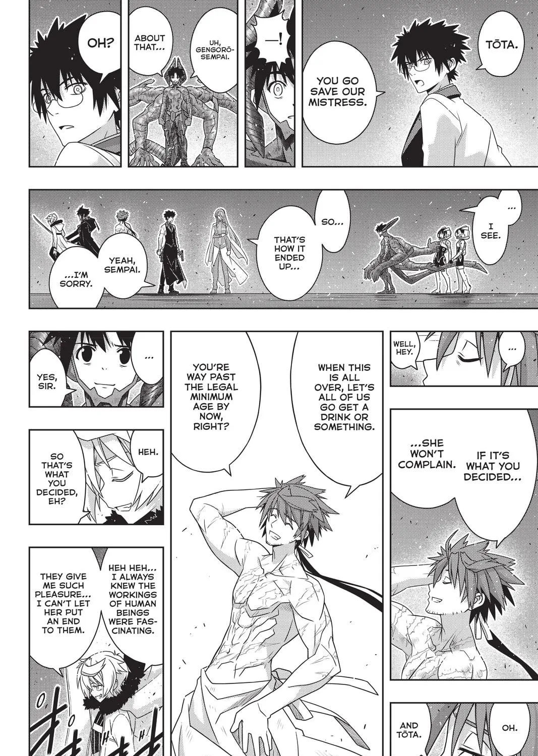 Read UQ HOLDER! chapter 190 image 48 on Lezhin