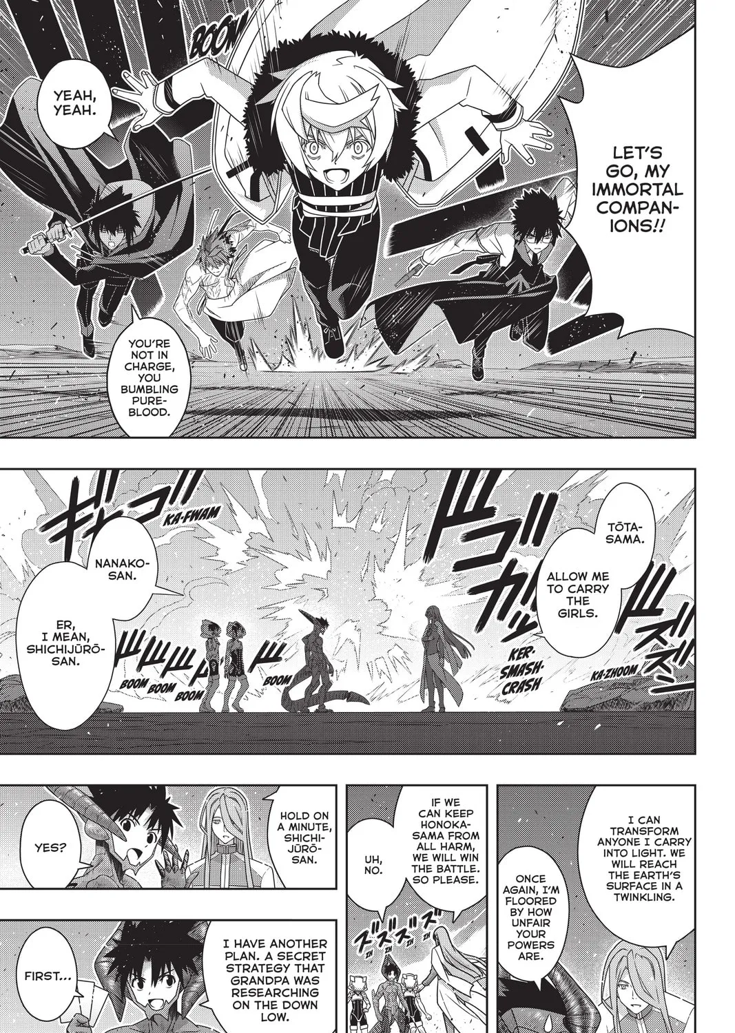 Read UQ HOLDER! chapter 190 image 50 on Lezhin