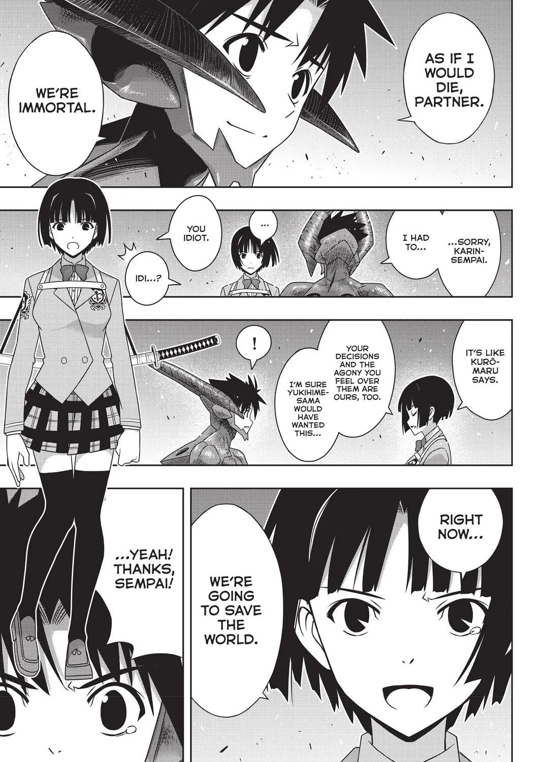 Read UQ HOLDER! chapter 190 image 58 on Lezhin