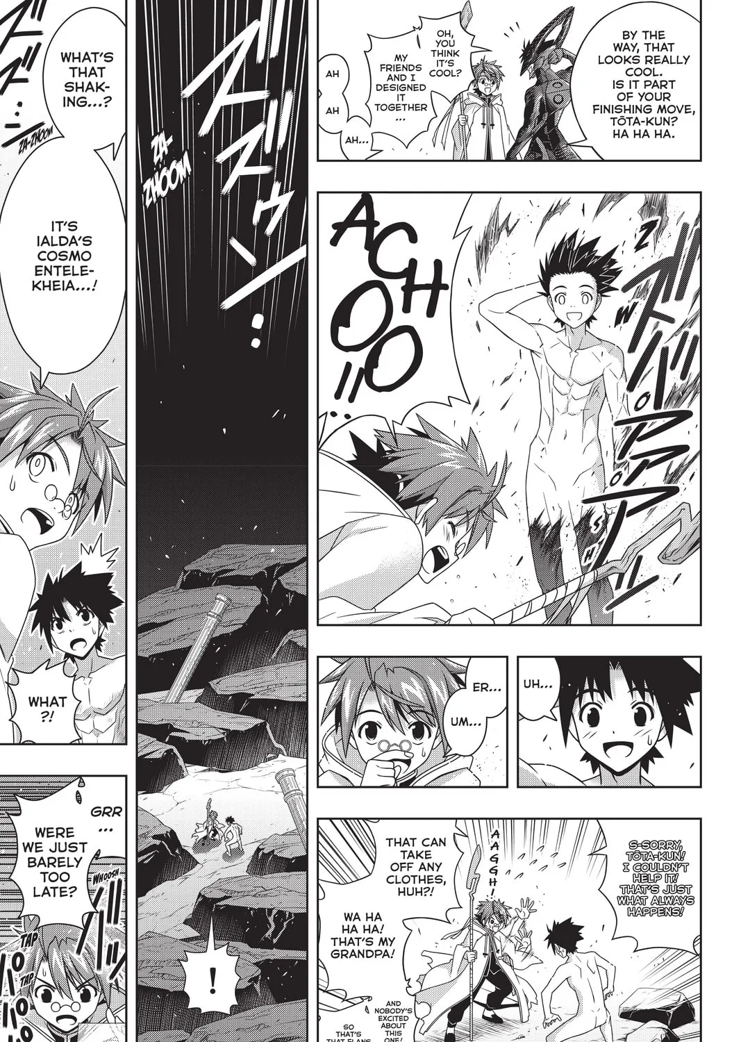 Read UQ HOLDER! chapter 190 image 6 on Lezhin