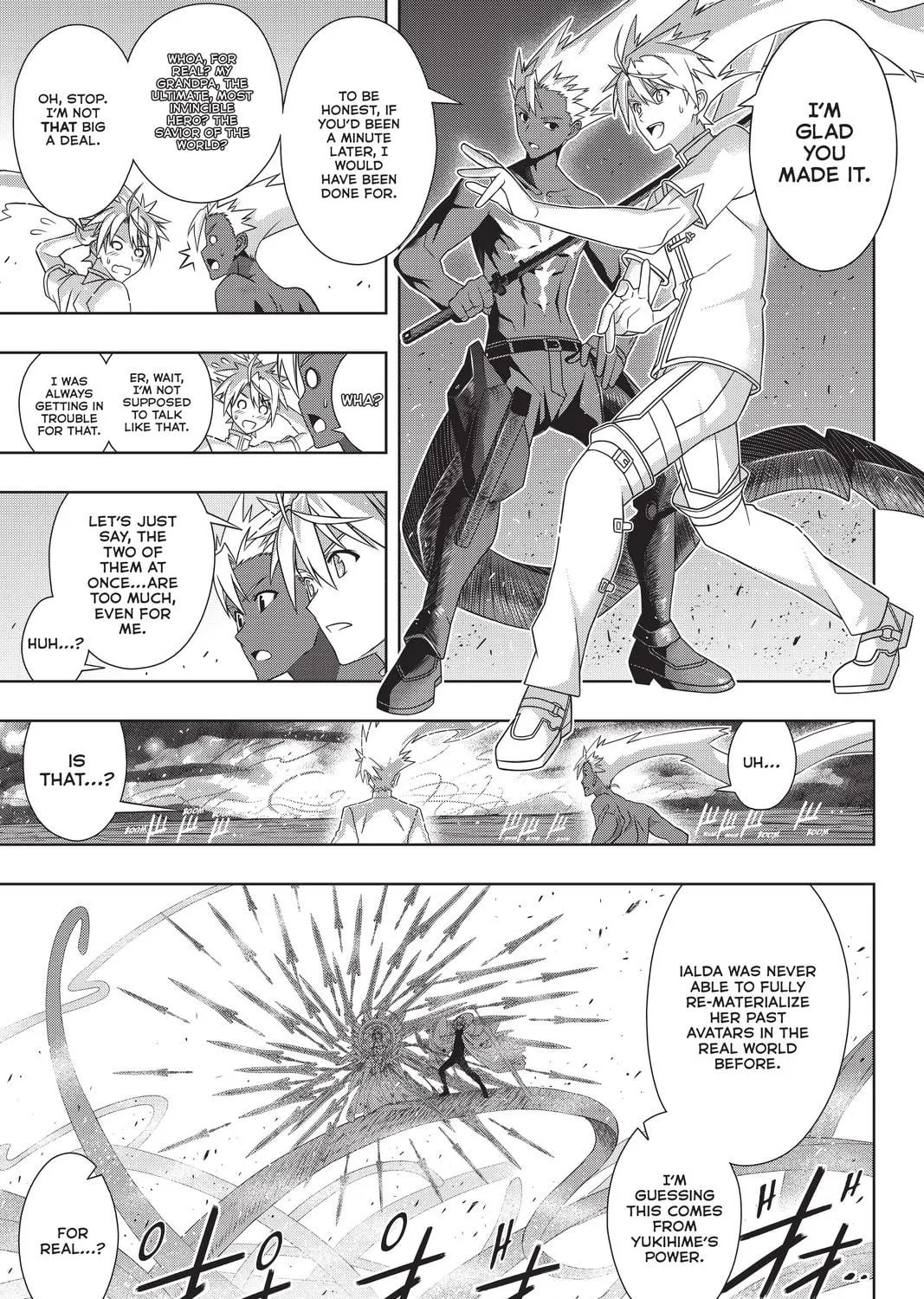 Read UQ HOLDER! chapter 190 image 70 on Lezhin