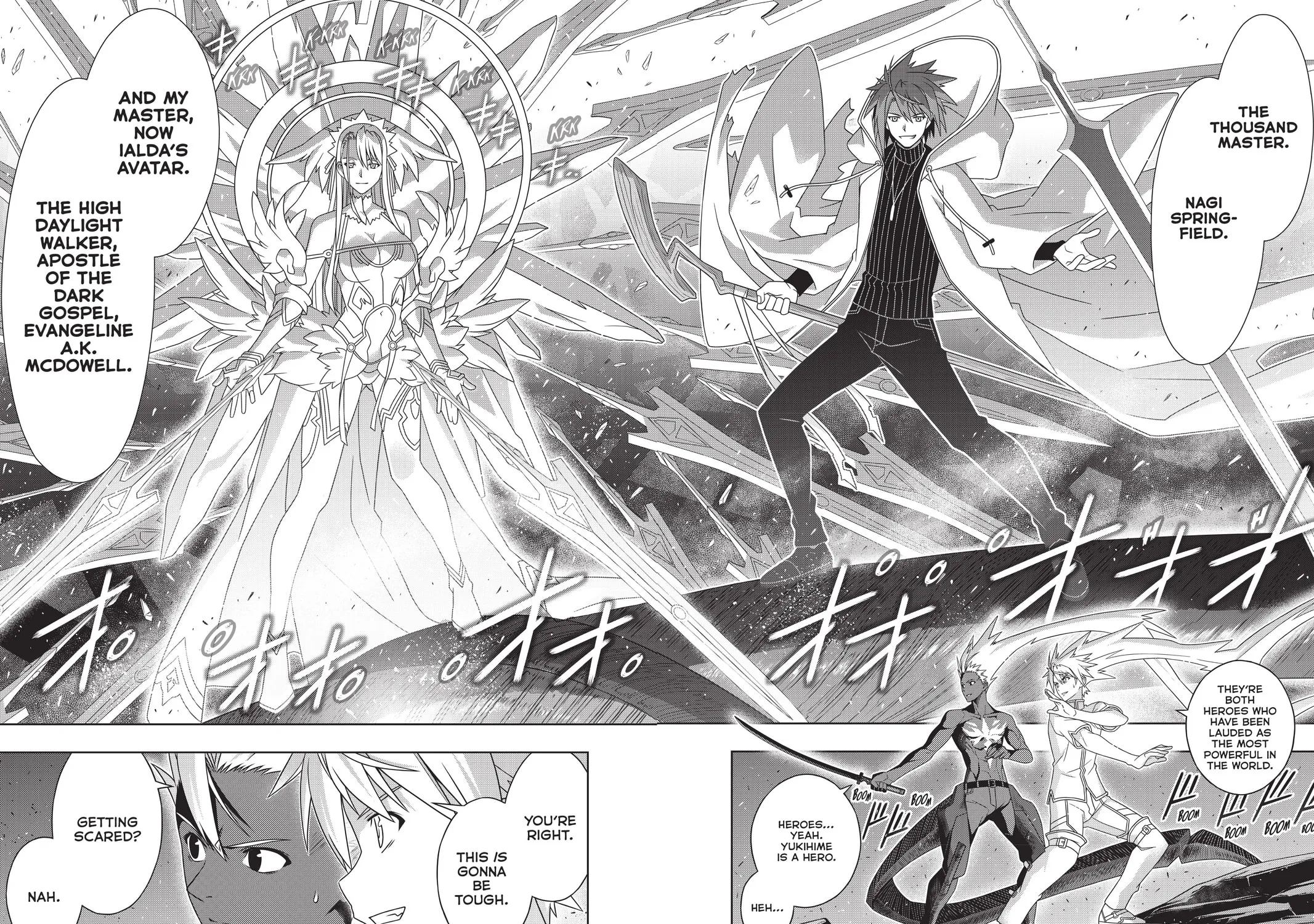 Read UQ HOLDER! chapter 190 image 72 on Lezhin