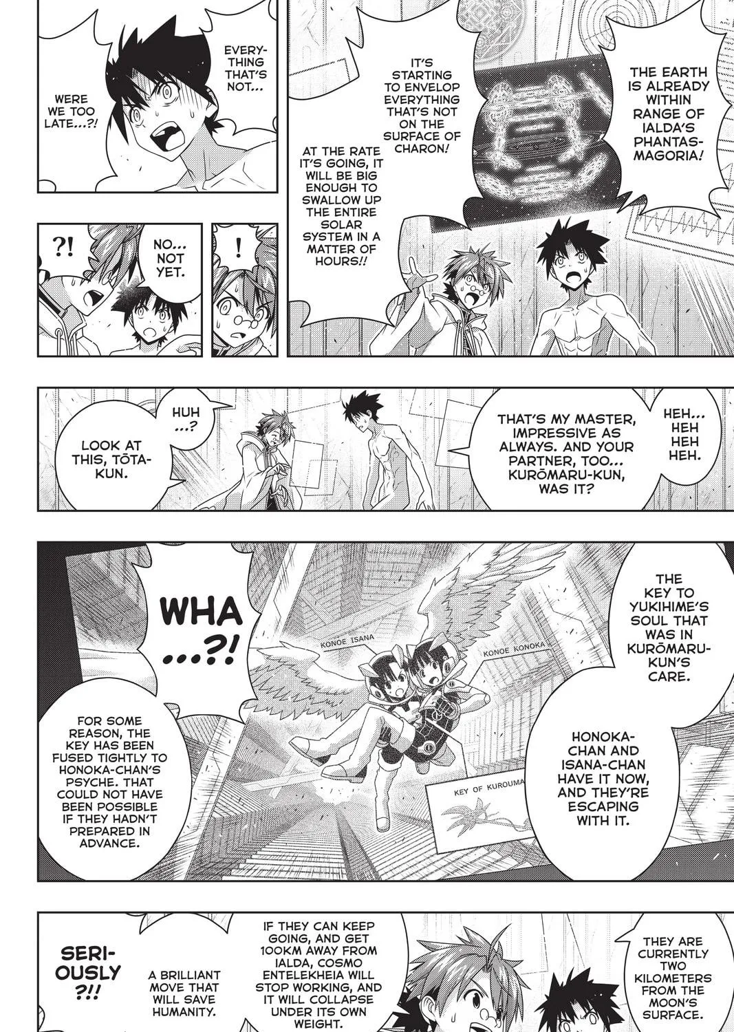Read UQ HOLDER! chapter 190 image 8 on Lezhin