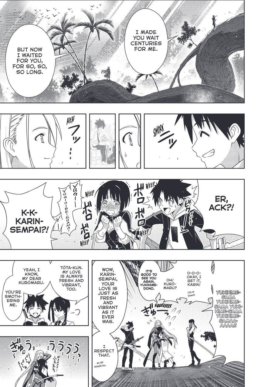 Read UQ HOLDER! chapter 191.1 image 17 on Lezhin