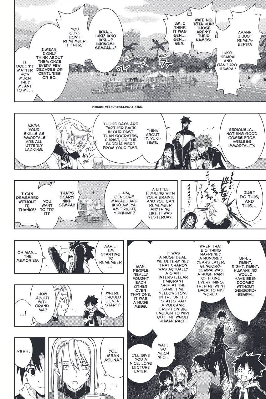 Read UQ HOLDER! chapter 191.1 image 22 on Lezhin