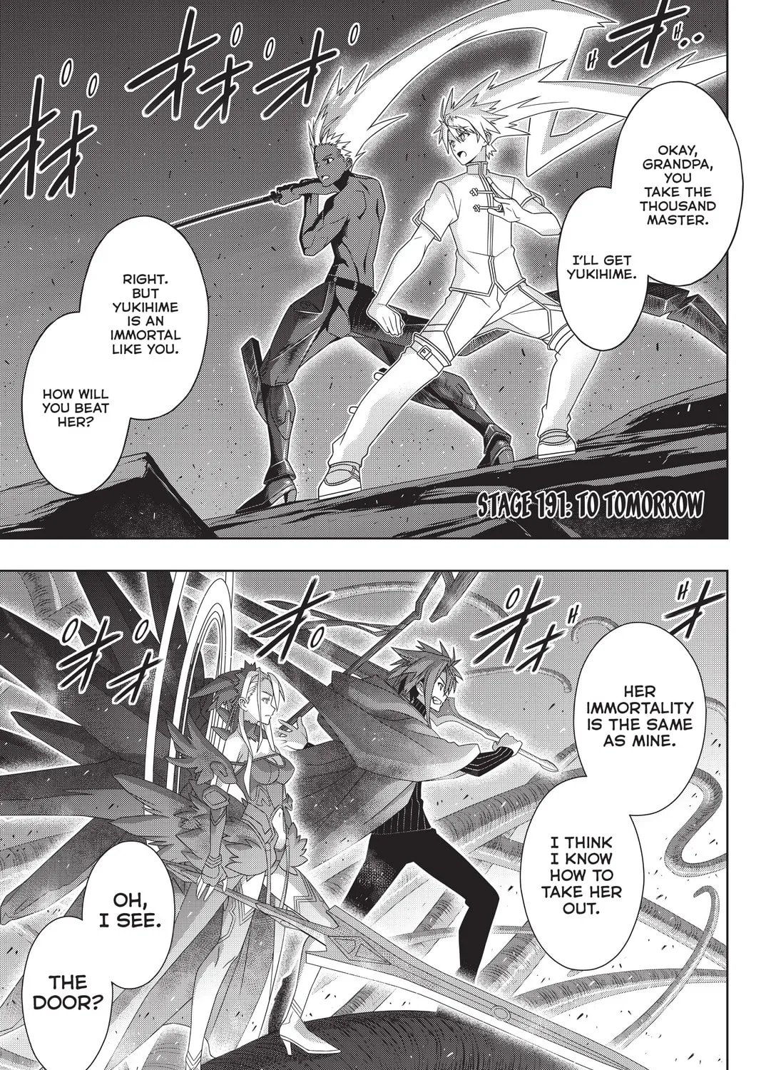 Read UQ HOLDER! chapter 191 image 2 on Lezhin