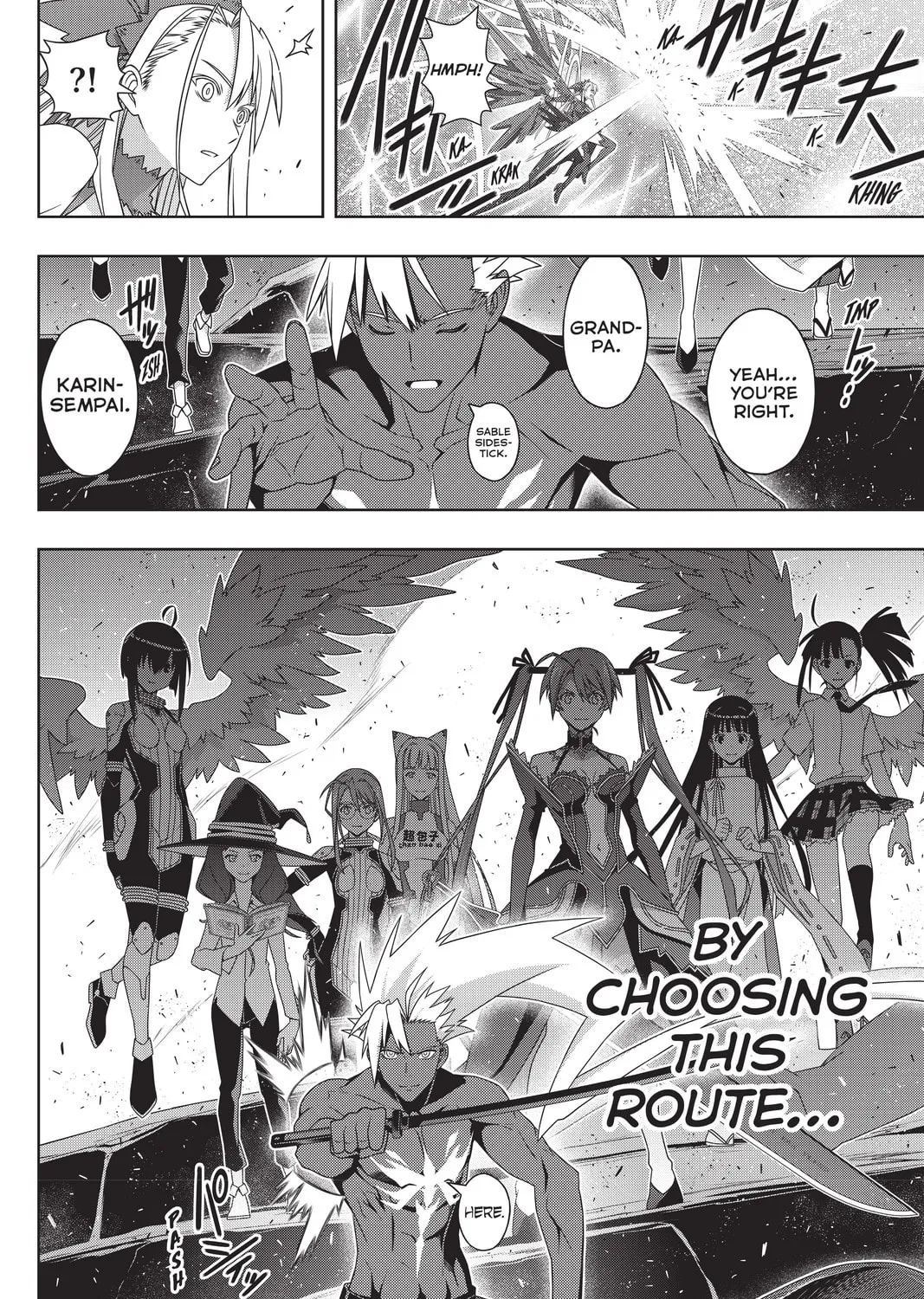 Read UQ HOLDER! chapter 191 image 42 on Lezhin