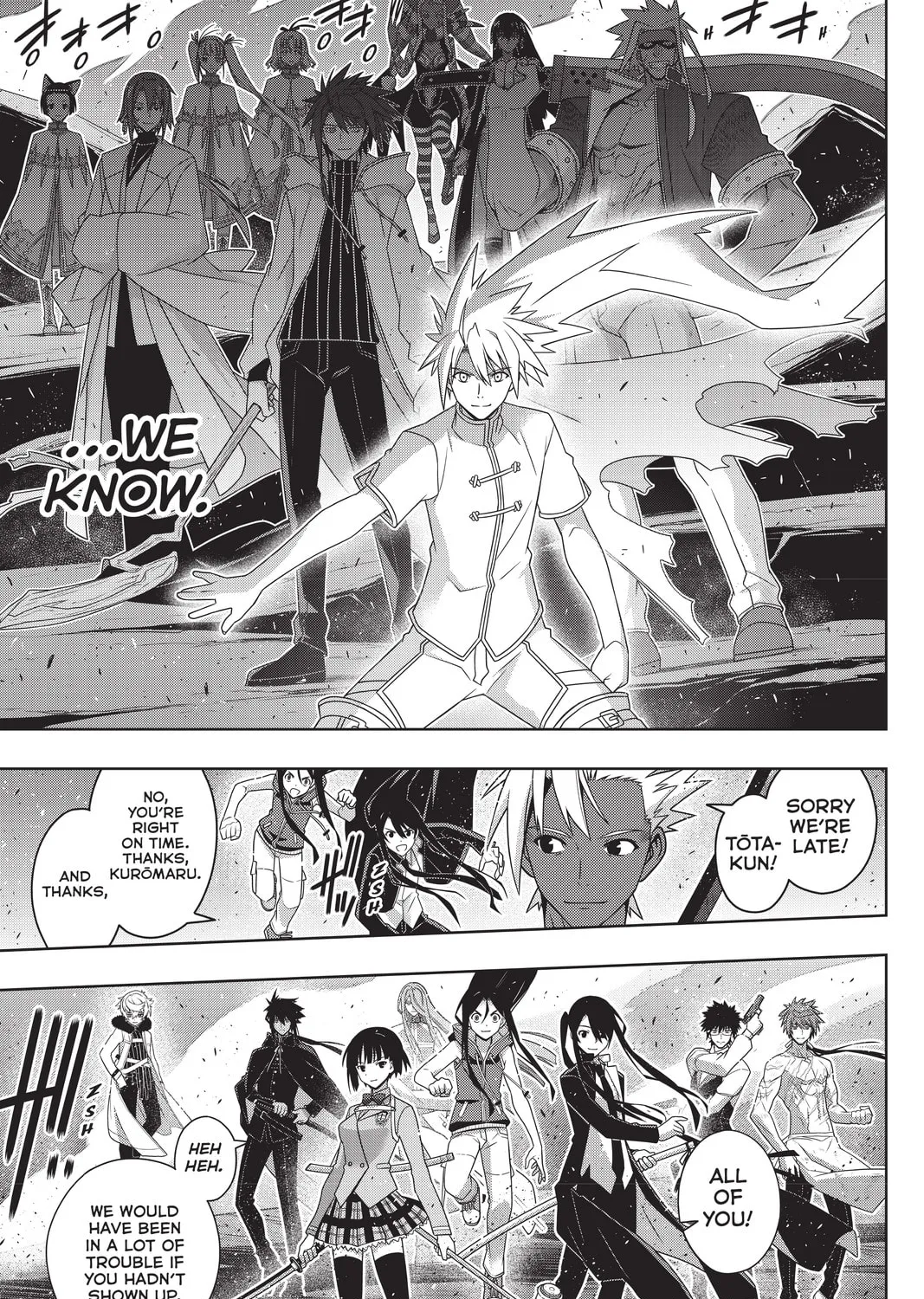 Read UQ HOLDER! chapter 191 image 44 on Lezhin