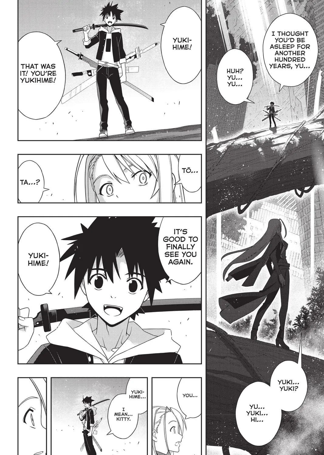 Read UQ HOLDER! chapter 192 image 46 on Lezhin