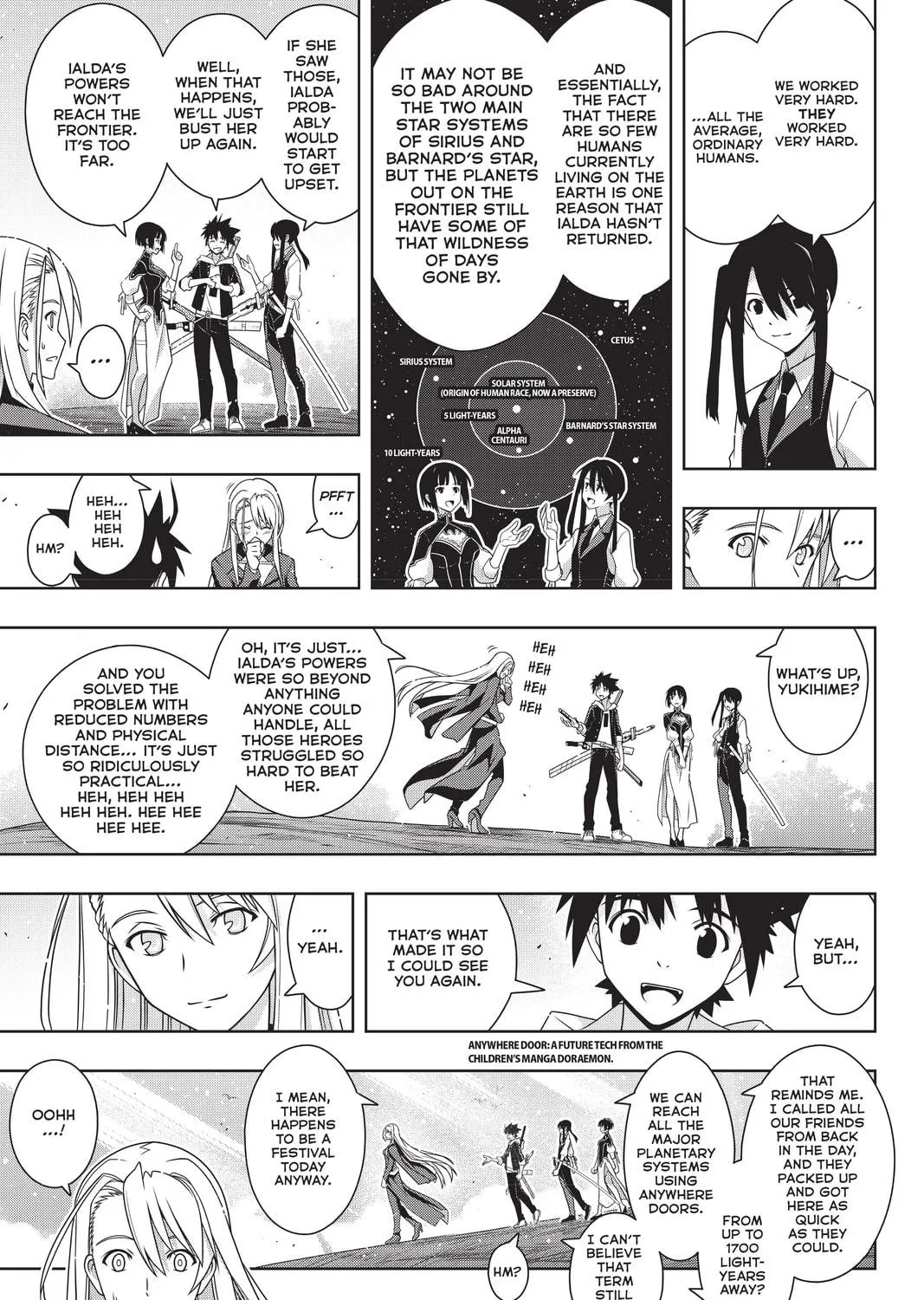 Read UQ HOLDER! chapter 192 image 52 on Lezhin