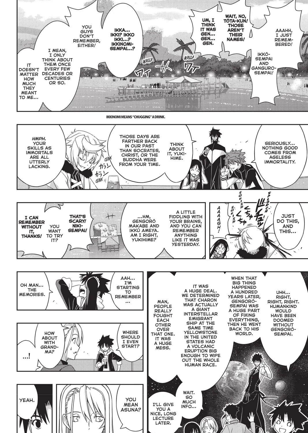 Read UQ HOLDER! chapter 192 image 56 on Lezhin