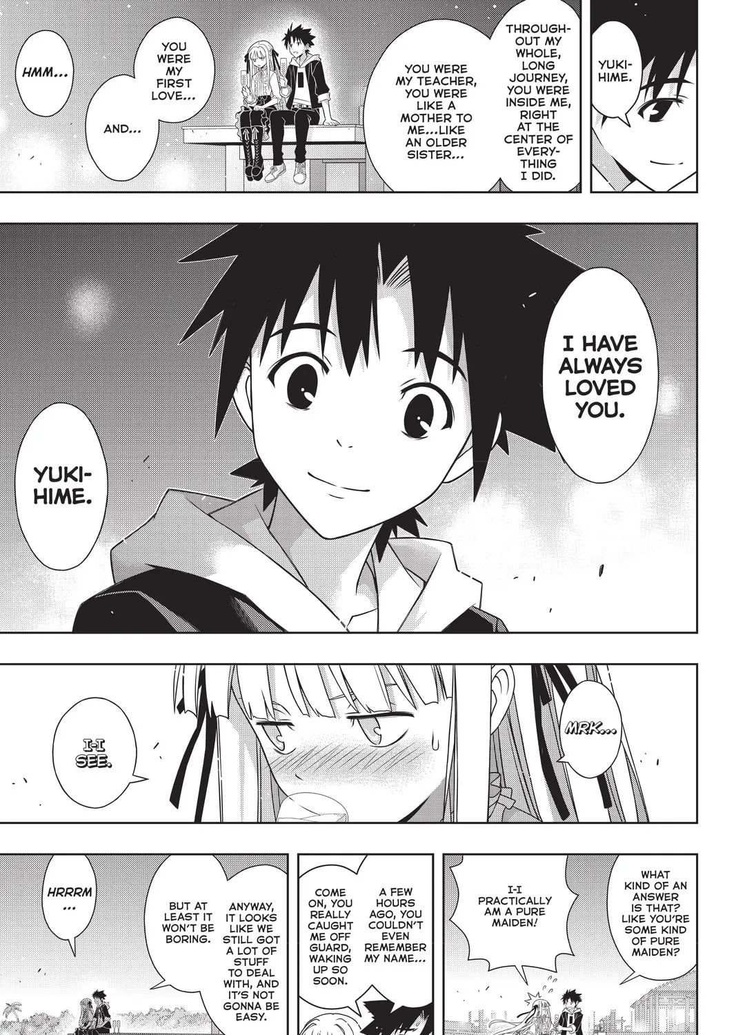 Read UQ HOLDER! chapter 192 image 66 on Lezhin
