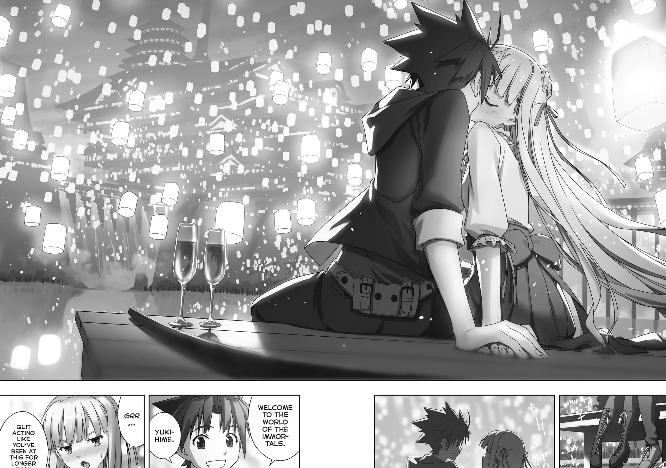 Read UQ HOLDER! chapter 192 image 72 on Lezhin