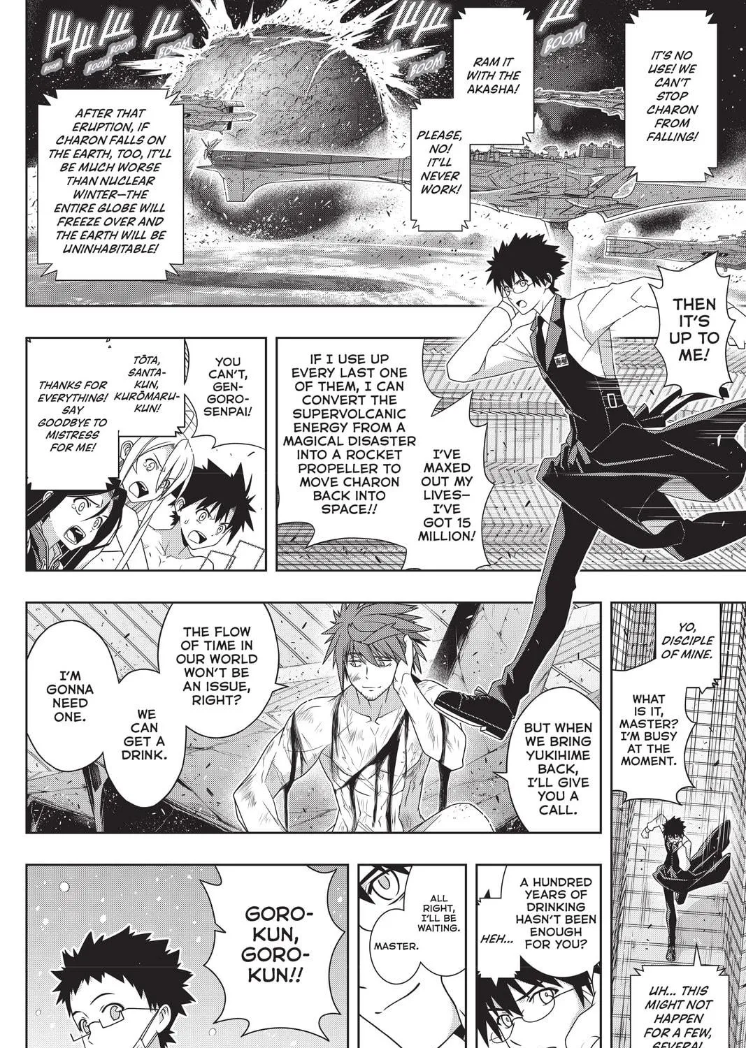 Read UQ HOLDER! chapter 192 image 94 on Lezhin