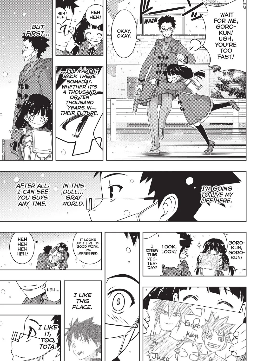 Read UQ HOLDER! chapter 192 image 96 on Lezhin