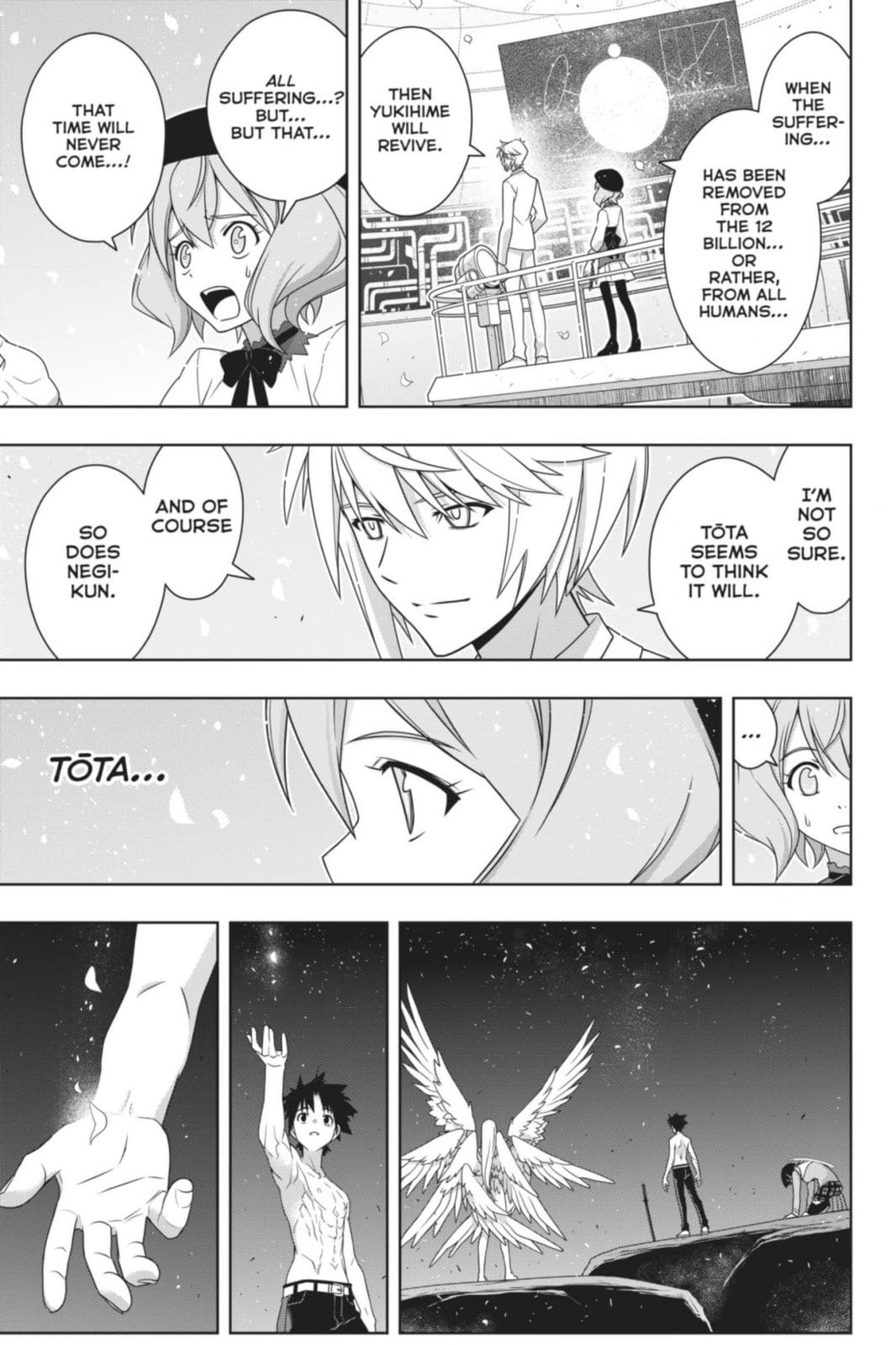 Read UQ HOLDER! chapter 193 image 14 on Lezhin