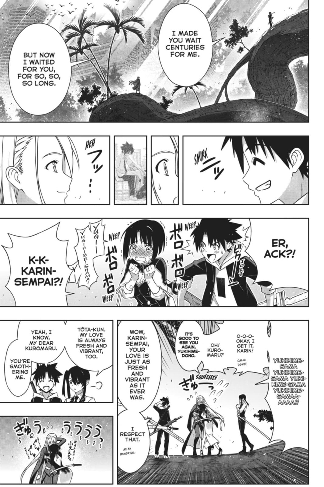 Read UQ HOLDER! chapter 193 image 26 on Lezhin