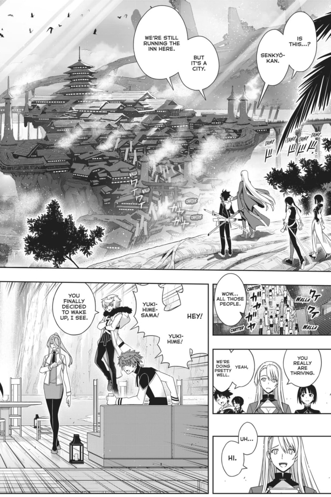 Read UQ HOLDER! chapter 193 image 29 on Lezhin