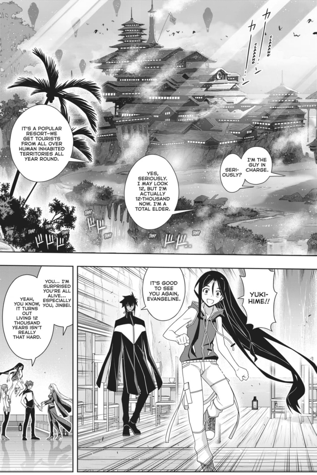 Read UQ HOLDER! chapter 193 image 30 on Lezhin