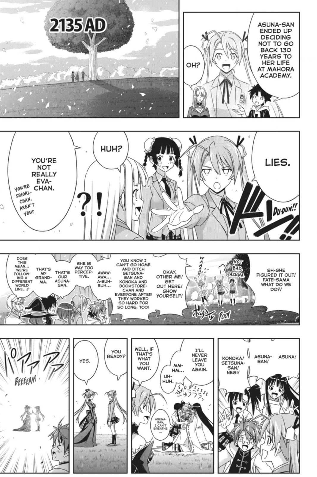 Read UQ HOLDER! chapter 193 image 32 on Lezhin