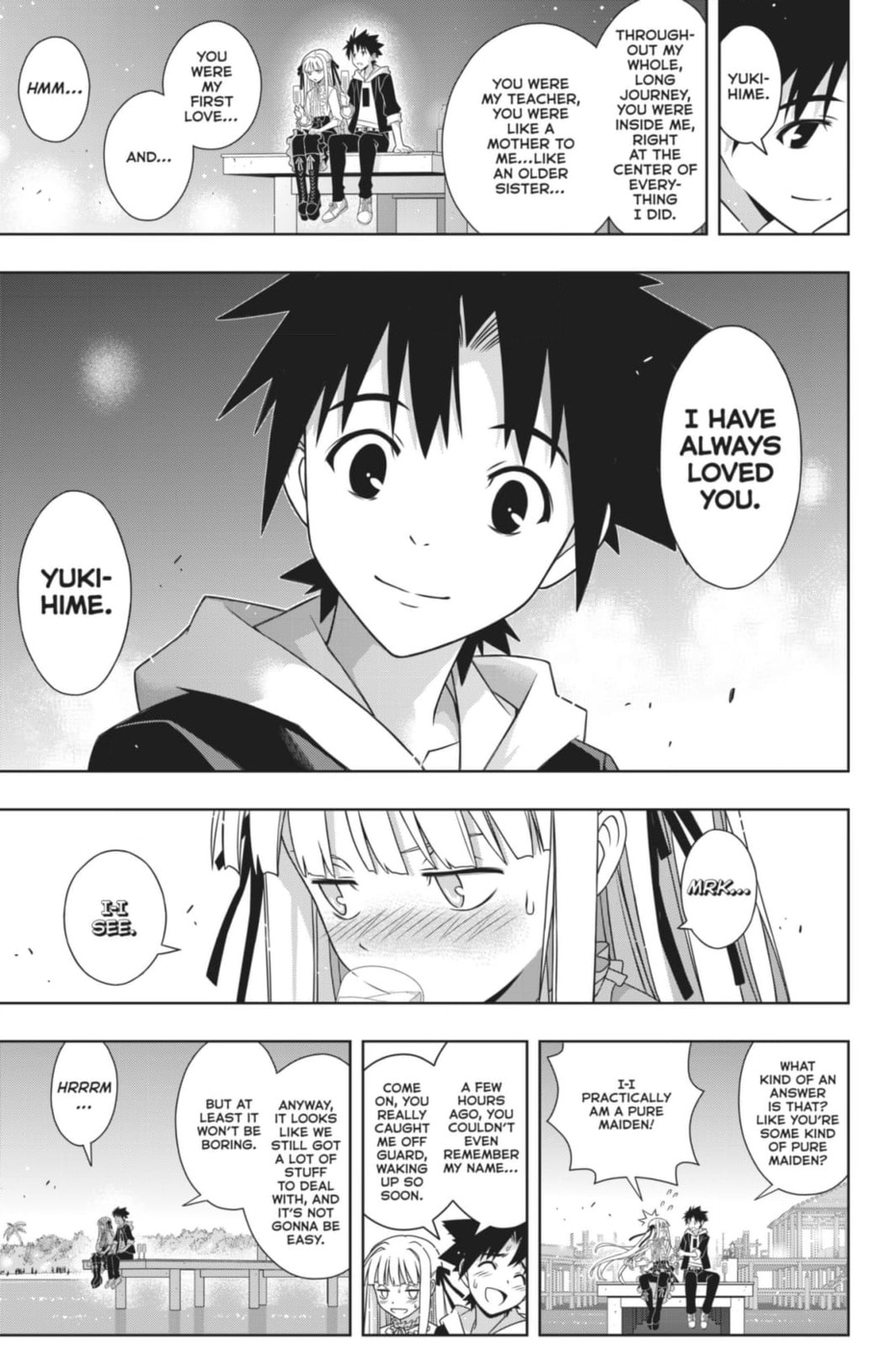 Read UQ HOLDER! chapter 193 image 36 on Lezhin