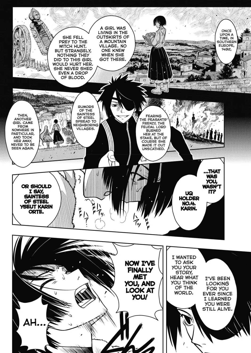 Read UQ HOLDER! chapter 20 image 18 on Lezhin