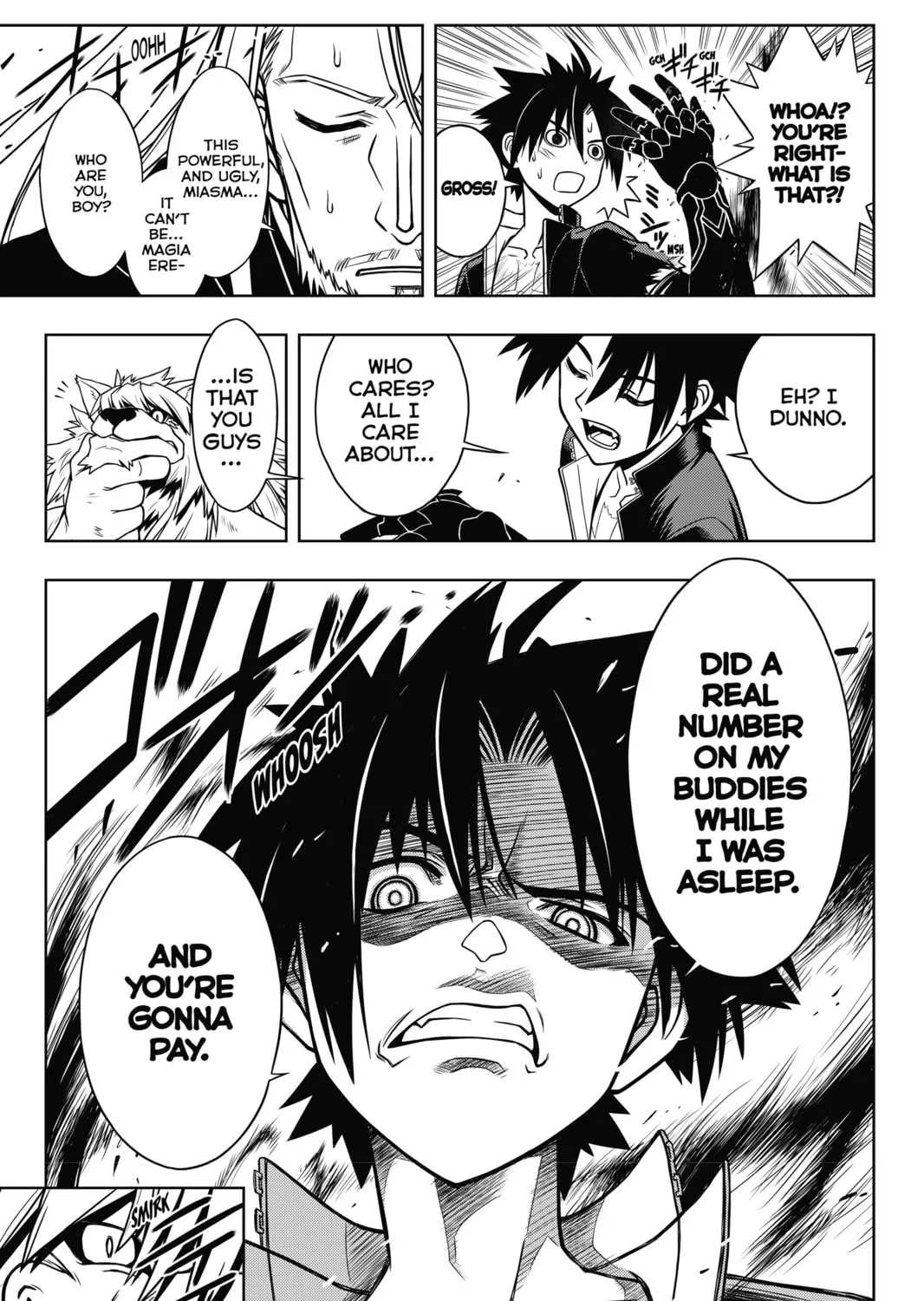 Read UQ HOLDER! chapter 21 image 24 on Lezhin